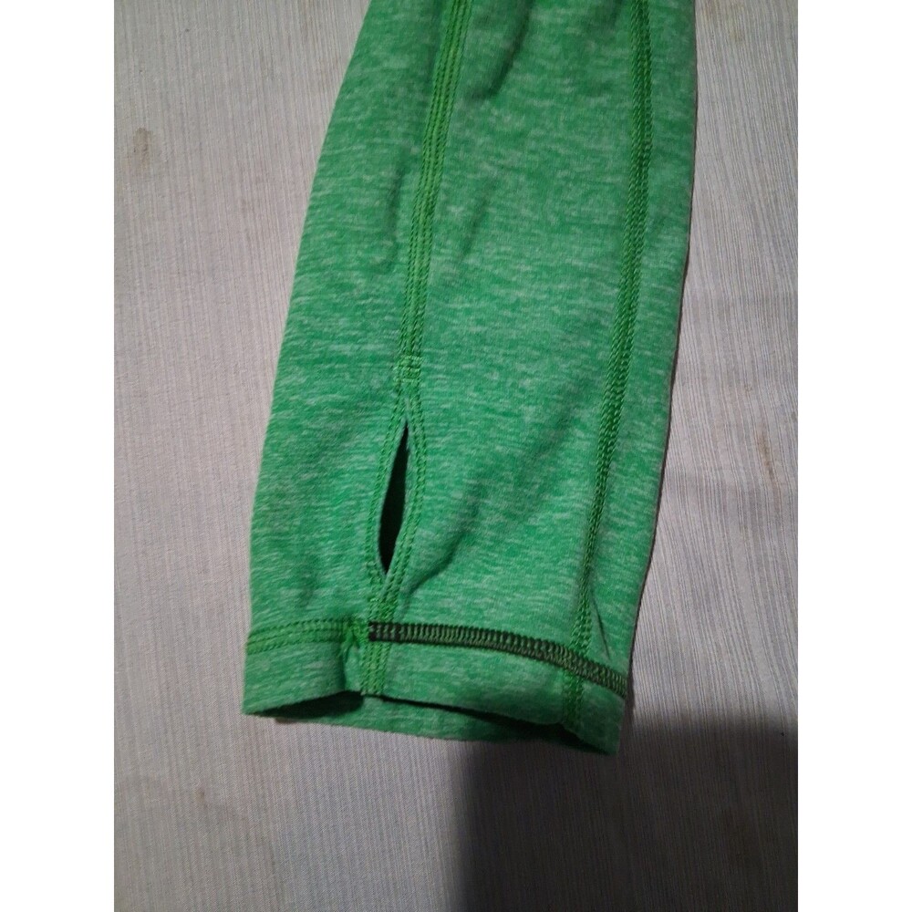 Lululemon Sweater Mens Large Green Running Yoga 1/4 Zip Pullover Active - Picture 7 of 7